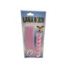CANDELINE COMPLEANNO LUNGHE CASAMANIA ROSA 6 Pz