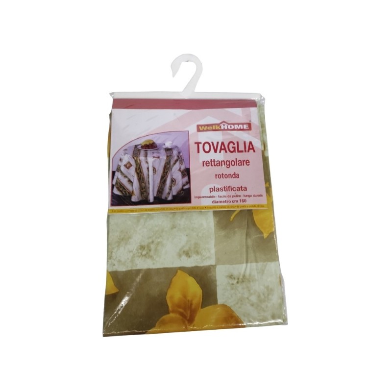 TOVAGLIA PLASTIFICATA WELKHOME TONDA CM 160