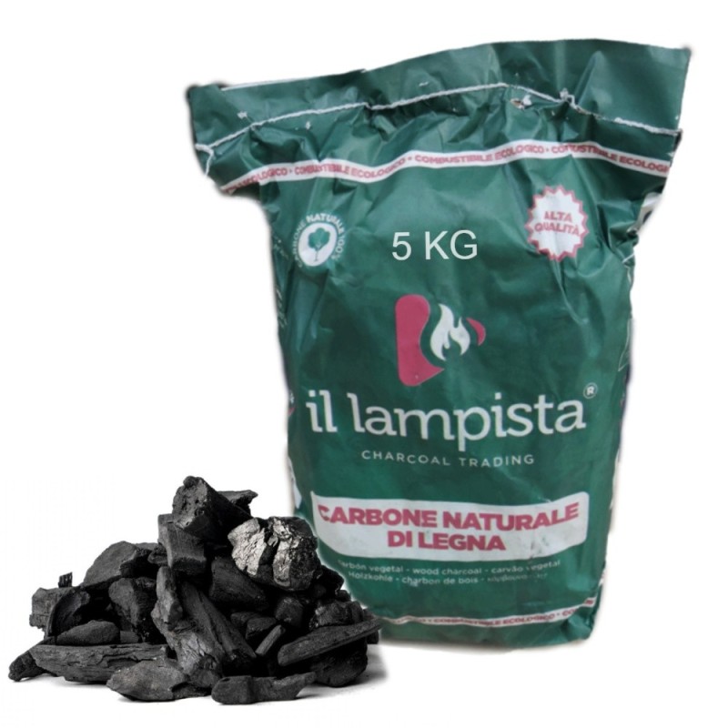 CARBONELLA NATURALE DI LEGNA LAMPISTA Kg 5