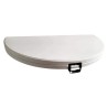 TAVOLO POLIETILENE HD TONDO PIEGHEVOLE CATERING CM 154x74