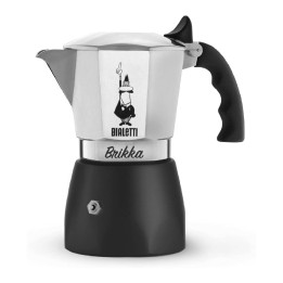 CAFFETTIERA MOKA ALLUMINIO BRIKKA 2 Tz