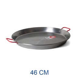 PADELLA PER PAELLA IN FERRO SPAZZOLATO CM 46