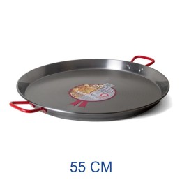 Padella per paella in ferro da 55 cm