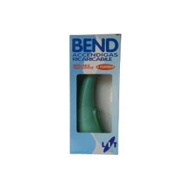 ACCENDIGAS RICARICABILE C/FIAMMA BEND