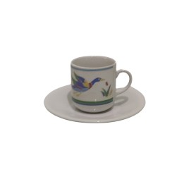 SET TAZZINE CAFFE' + PIATTINI Pz 6