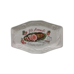 SPERLUNGA DECORATA PASTA/ARROSTO CM 40