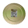 VASSOIO SOTTOTORTA TONDO CM 30 ORO