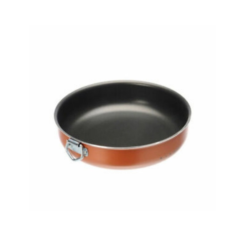 RUOTO ALLUMINIO ANTIADERENTE ROSSO CM 22