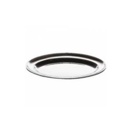 VASSOIO INOX OVALE CM 25