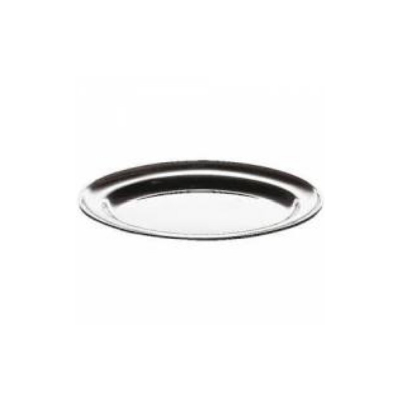 VASSOIO INOX OVALE CM 25