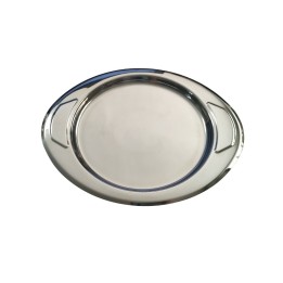 VASSOIO INOX TONDO CM 20