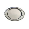 VASSOIO INOX TONDO CM 20