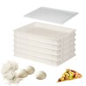 Set 5 cassette plastica per lievitazione palline impasto pizza 60x40x7
