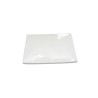 PIATTO PIANO RETTANGOLARE CM 22x15 BIANCO LUCIDO
