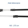RACCOGLIOLIVE ELETTRICO TWIST 10 DENTI 12V ASTA TELESCOPICA