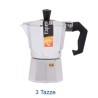 CAFFETTIERA MOKA ALLUMINIO ESPRESSO CASA 3 Tz