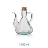 OLIERA VETRO CON TAPPO SUGHERO 1000 ml
