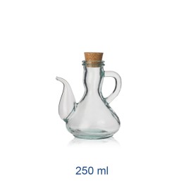 OLIERA VETRO CON TAPPO SUGHERO 250 ml