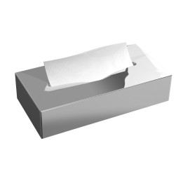 DISTRIBUTORE INOX PER FAZZOLETTI CARTA CM 29x14x7