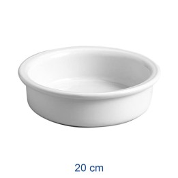 Inserto porcellana per tegamini e padelle a service 20 cm
