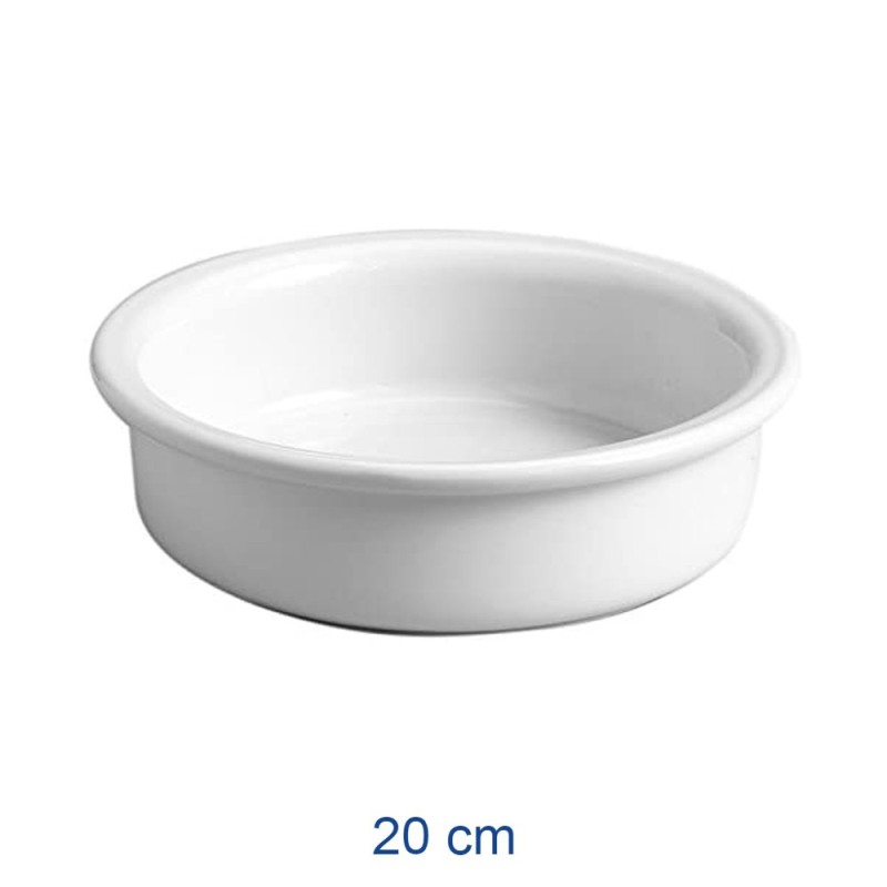 Inserto porcellana per tegamini e padelle a service 20 cm