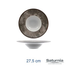 PIATTO PORCELLANA BROWN SKETCH K-BOWL 27,5 CM