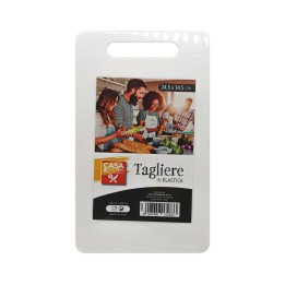 TAGLIERE PLASTICA BIANCO CM 24x14