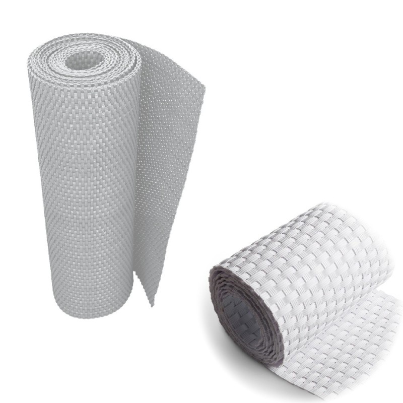TELO STUOIA OSCURANTE TECNO RATTAN CM 90x300 BIANCO