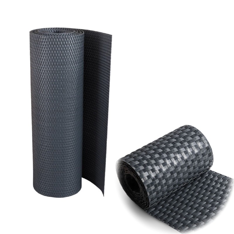 TELO STUOIA OSCURANTE TECNO RATTAN CM 90x300 GRIGIO GRAFITE
