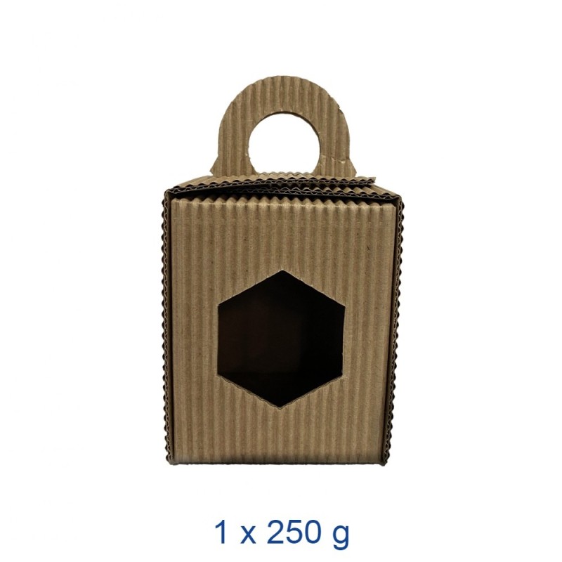Valigetta per 1 barattolo miele da 250 gr