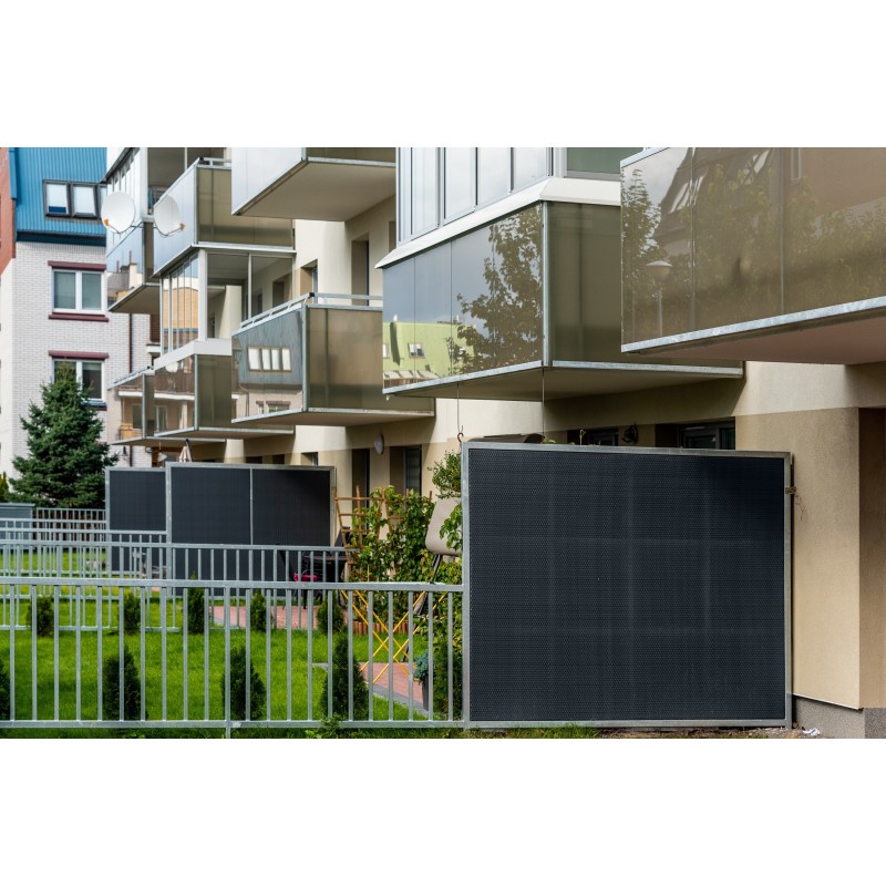 Telo rivestimenti oscurante Rattan cm 90x300 Nero - Mata