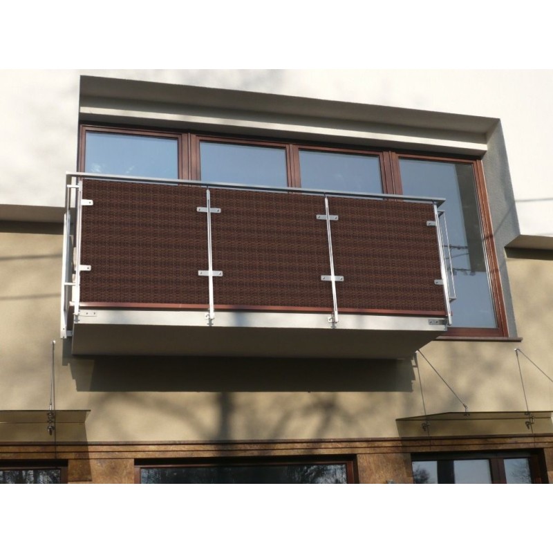TELO STUOIA OSCURANTE TECNO RATTAN CM 90x300 MARRONE