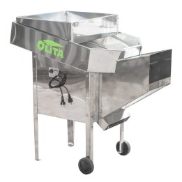 DEFOGLIATRICE ELETTRICA OLITA ACCIAIO INOX CON VARIATORE E GRIGLIA
