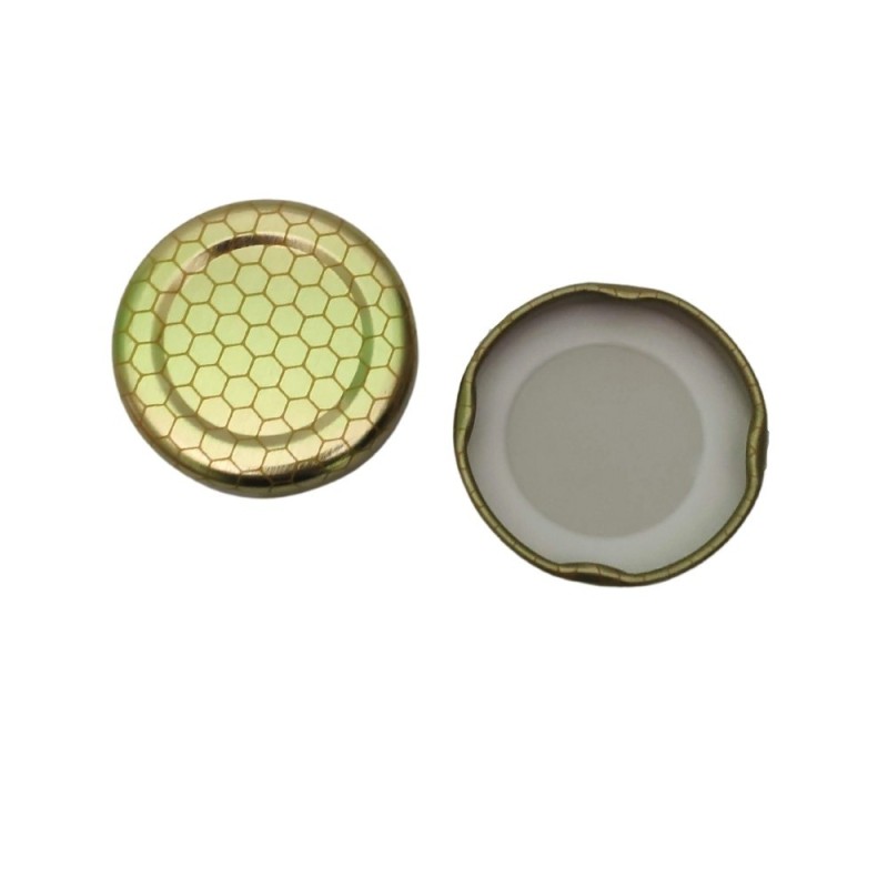 Capsula litografata con alveare per barattoli da 43 mm
