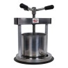 Pressa inox a vite per melanzane zucchine uva frutta