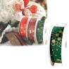 NASTRO TNT DECORAZIONE NIDO APE VERDE ORO 40 MM x 50 MT