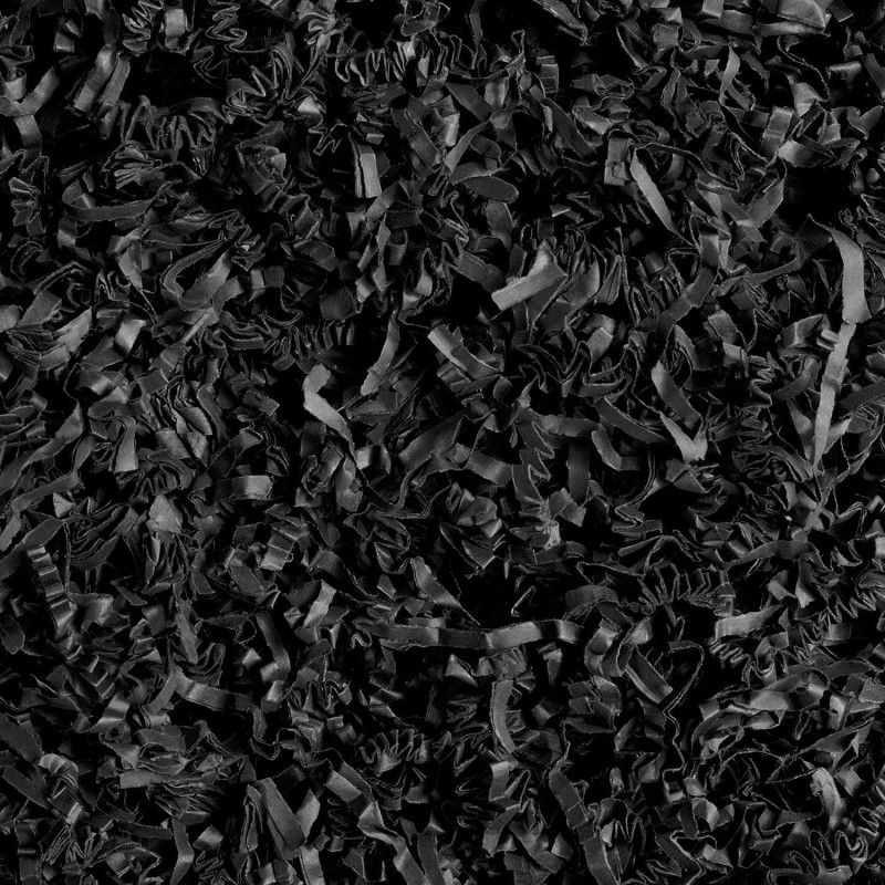 PAGLIA IN CARTA PER RIEMPIMENTO IMBALLAGGI 1 KG NERO SIZZLEPAK