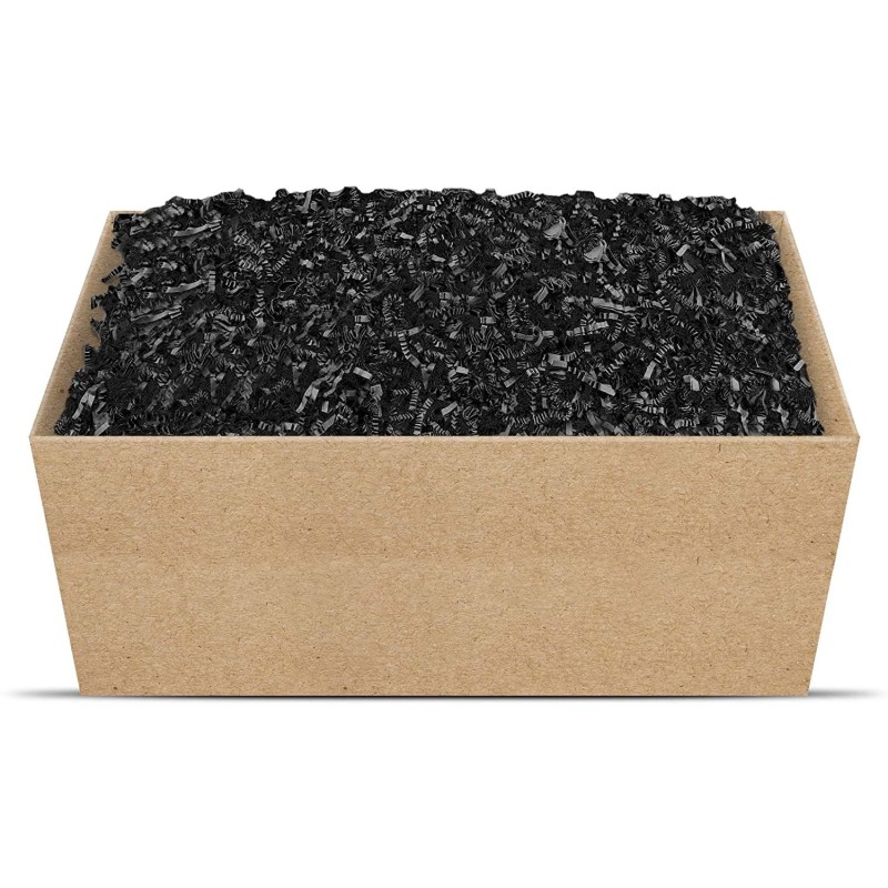 PAGLIA IN CARTA PER RIEMPIMENTO IMBALLAGGI 1 KG NERO SIZZLEPAK