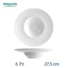 Servizio 6 piatti cappello del prete Saturnia k-bowl 27 cm