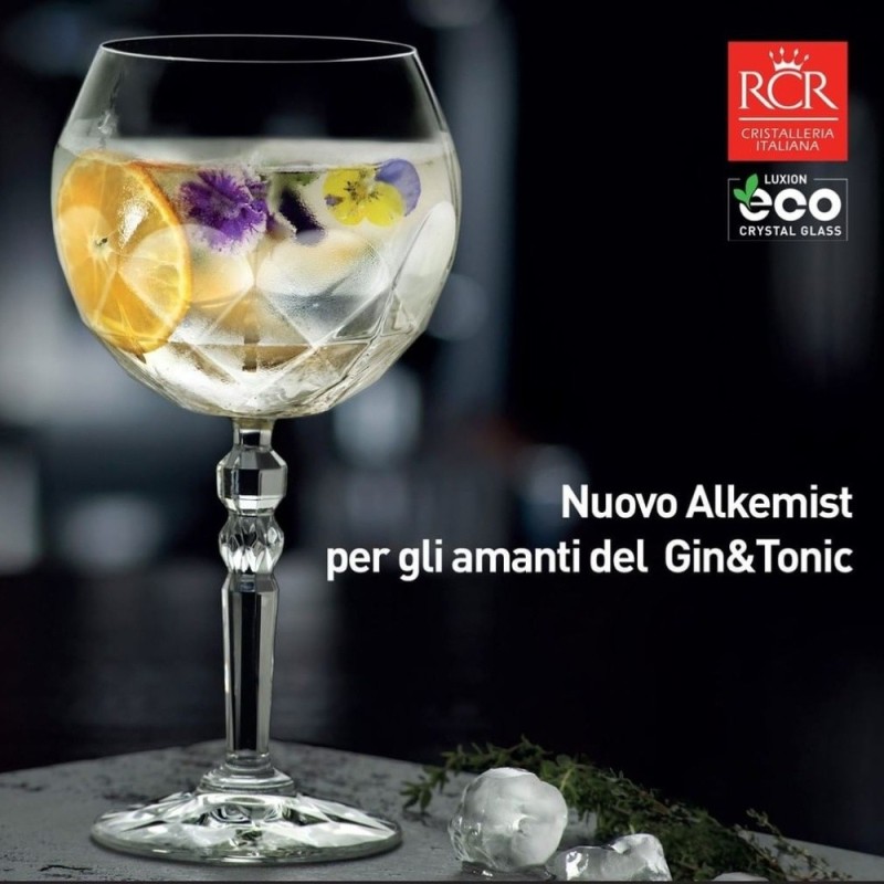 RCR - Calice Alkemist per Gin tonic da 58 cl - Conf da 6 bicchieri