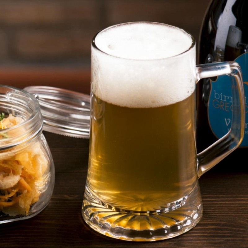 Boccale da birra con manico modello Stern Bormioli Rocco da 51 cl