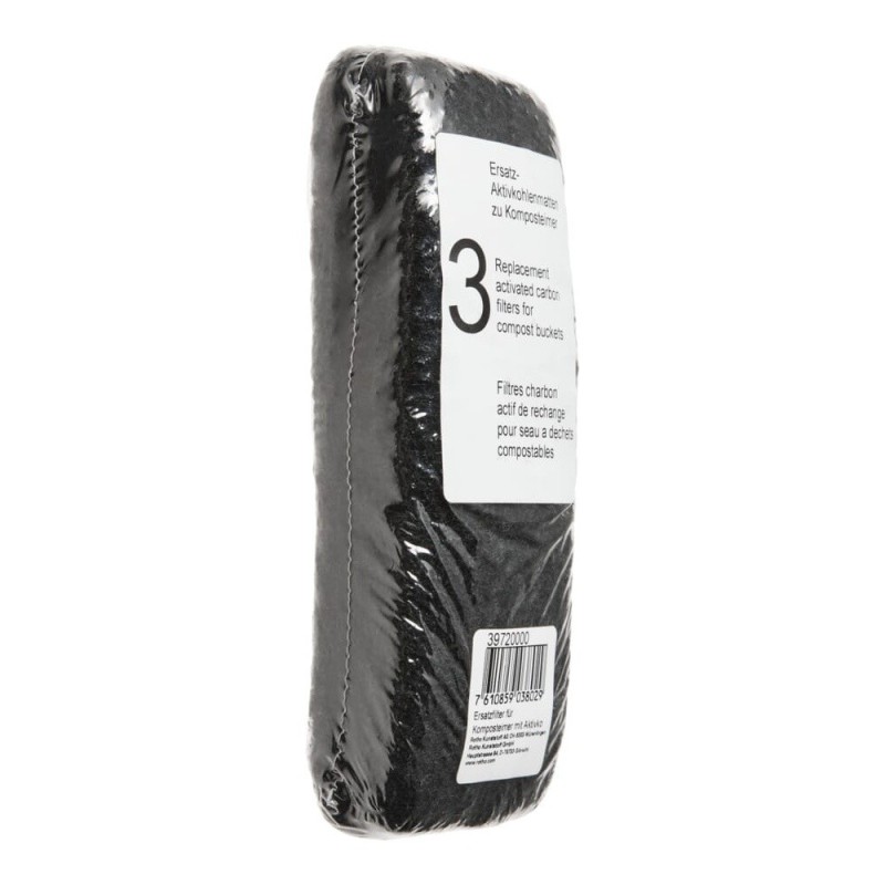 ricambio originale di filtri carbone anti odore per secchio umidi rotho