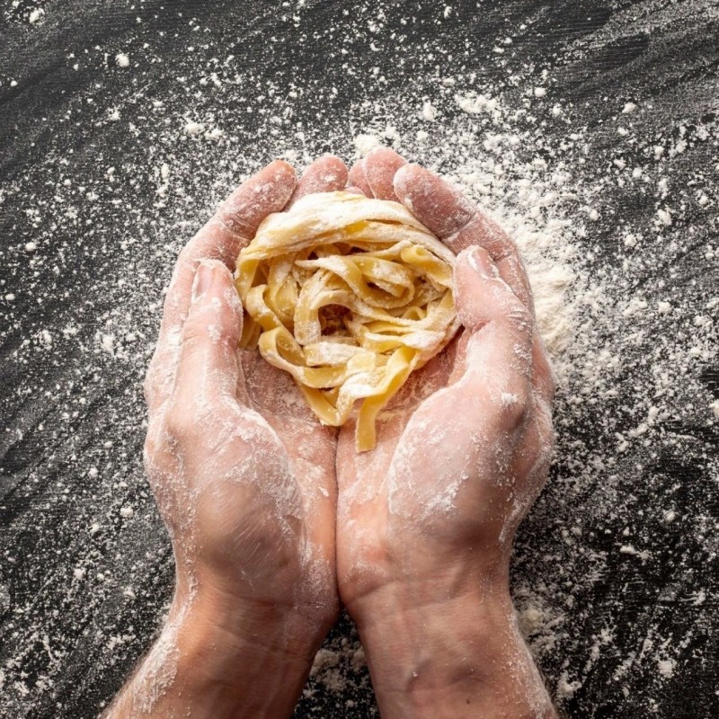 Come fare le tagliatelle con il mattarello