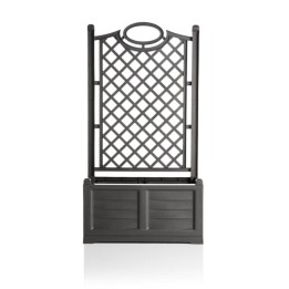 vaso fioriera rettangolare con separatore cm 80 x 150 h
