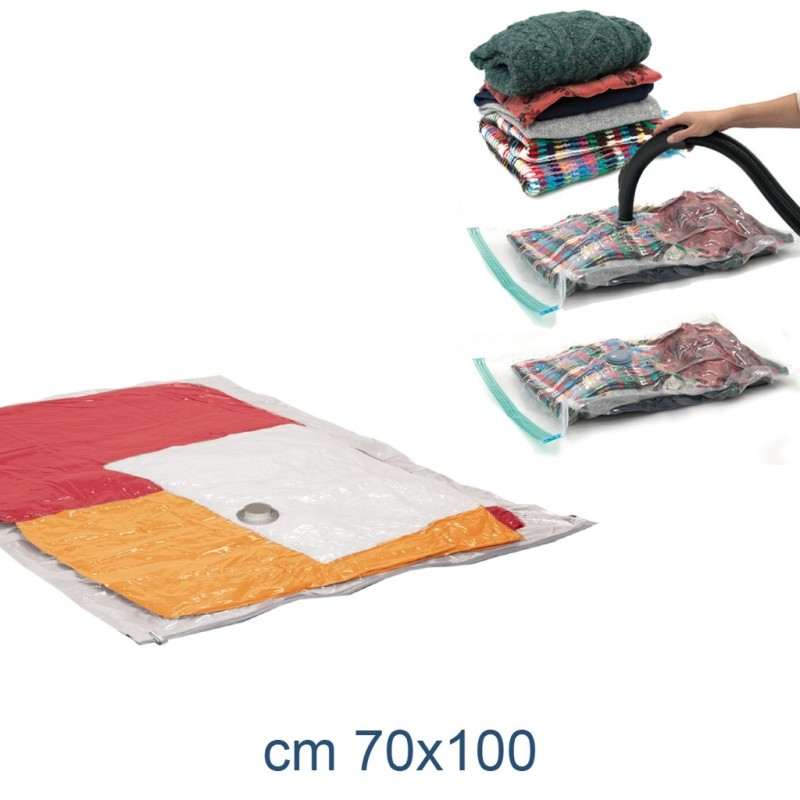 SACCO SOTTOVUOTO SALVASPAZIO CM 70x100 ORDINETT