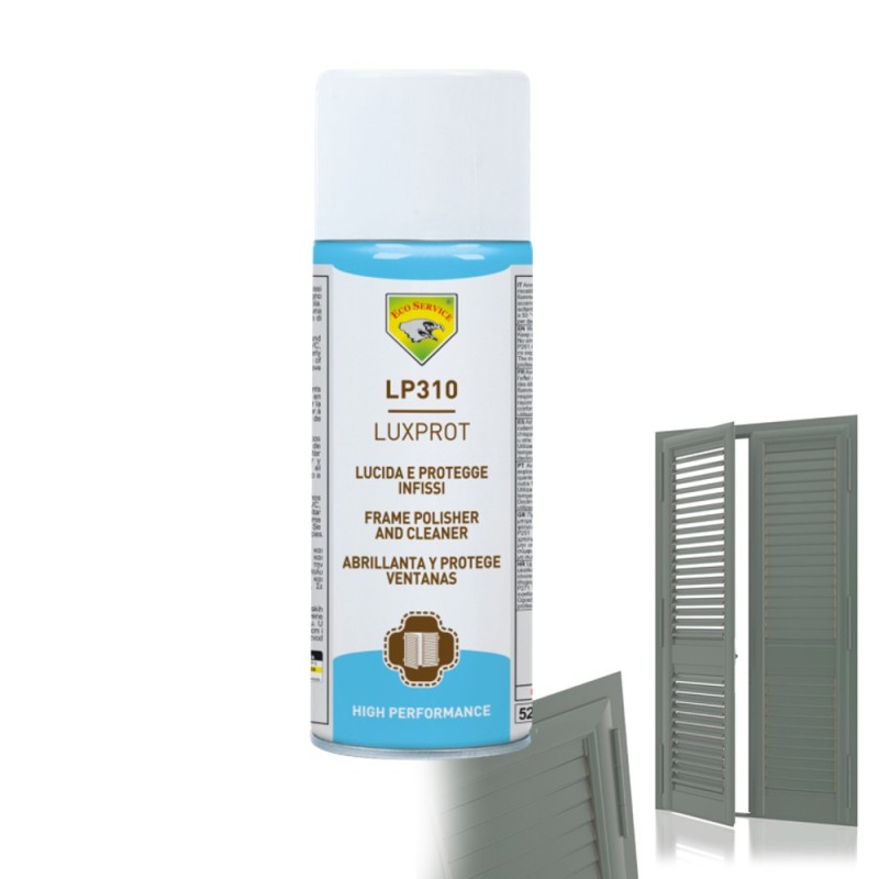 LUXPROT Rinnova Serramenti: Smalto Spray Trasparente 400ml per PVC e Legno