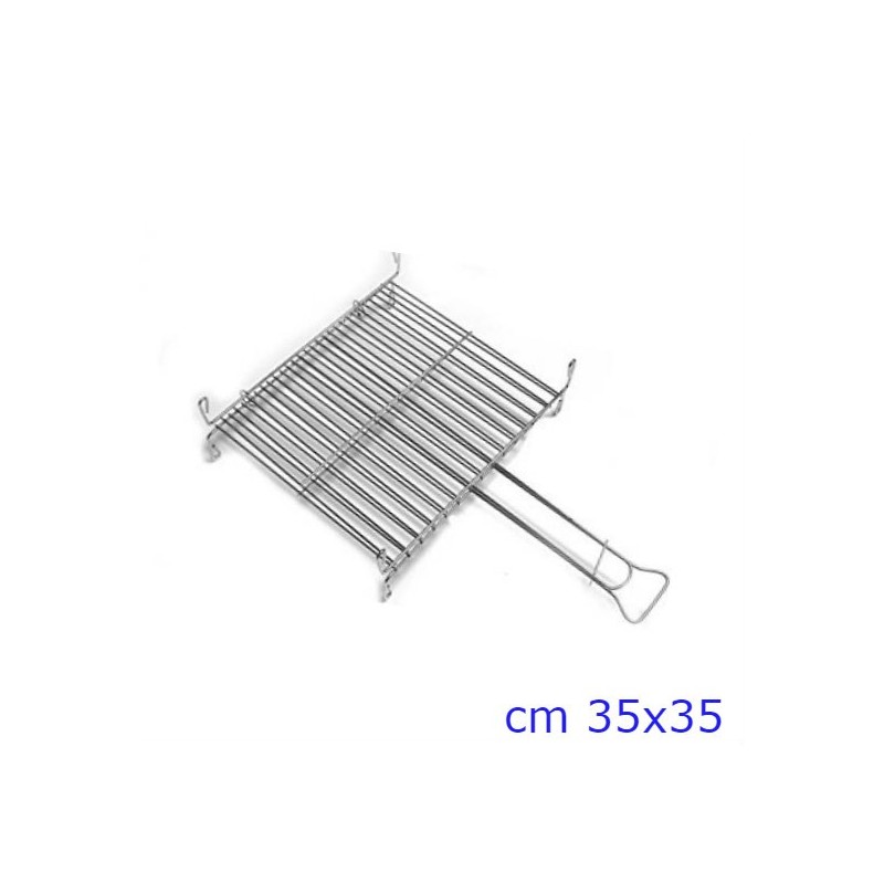 GRATICOLA A TONDINO DOPPIA CROMATA CM 35x35