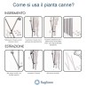 PIANTATORE PER CANNE E PALI 15-30 MM SALVA SCHIENA CM 60