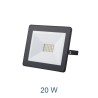 FARETTO PROIETTORE LED 20W ESTERNO IP65 NERO