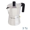 Caffettiera in alluminio moka espresso Capri 3 tazze